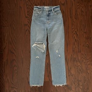 Abercrombie & Fitch 90s Straight Ultra High Jeans